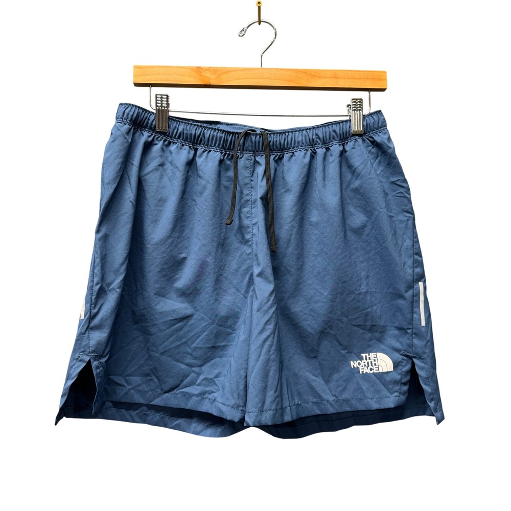 The North Face Running Shorts Mens M Movmynt Blue Athletic Activewear Mesh Lined